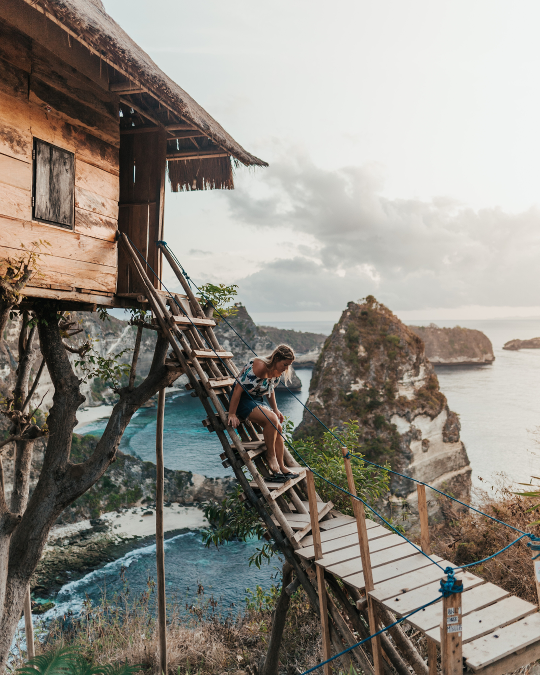 alexa west in nusa penida, bali